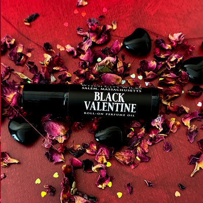 BLACK: Valentine roll-on perfume oil