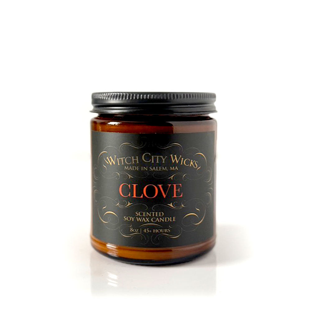 Clove jar candle