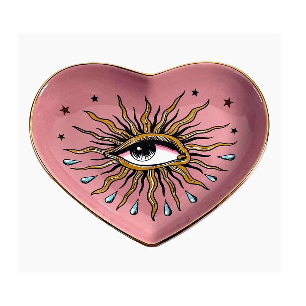 Pop Art Eye Heart Dish