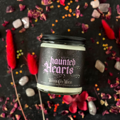 Haunted Hearts candle