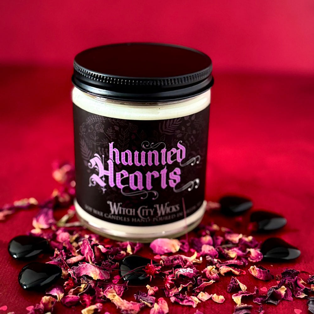 Haunted Hearts candle