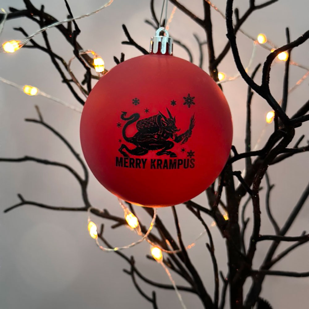 Krampus tree ornament