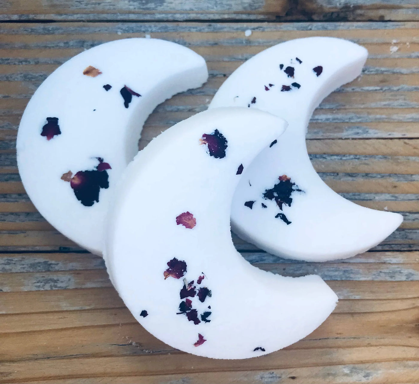 Rose + Sandalwood Moon Bath Bomb