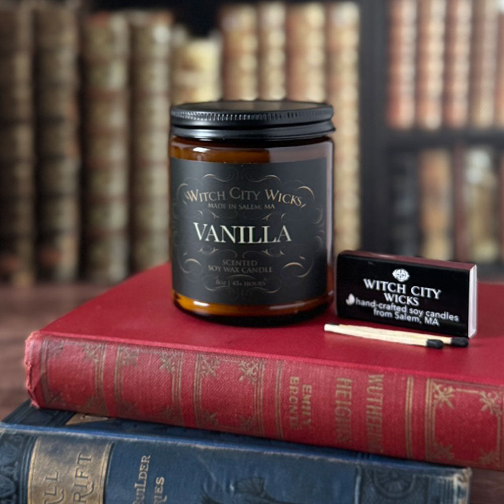 Vanilla jar candle