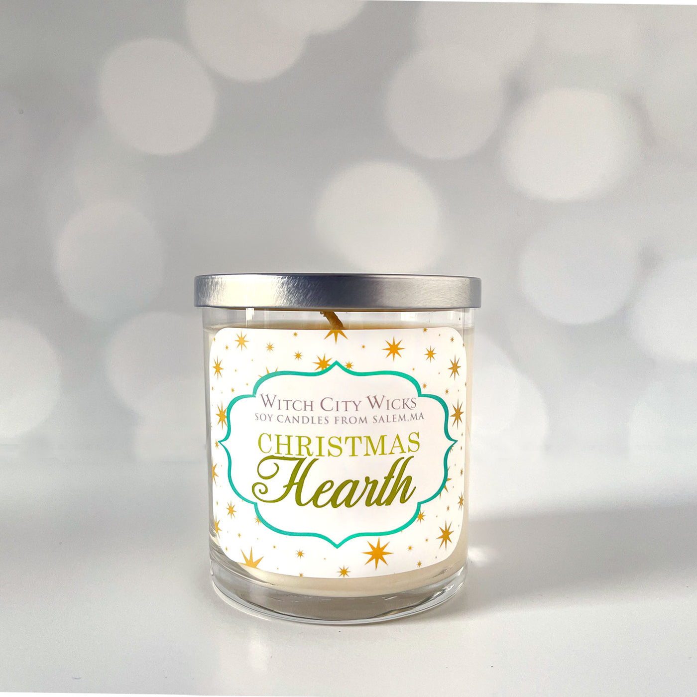 Christmas Hearth jar candle